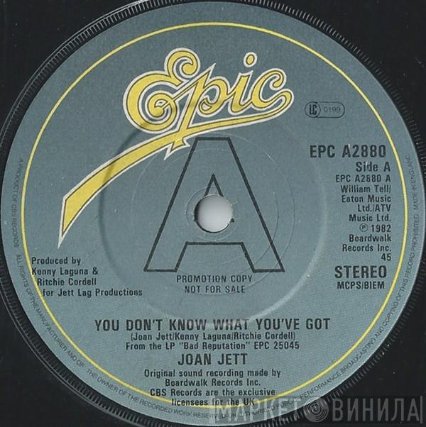 Joan Jett - You Don't Know What You've Got