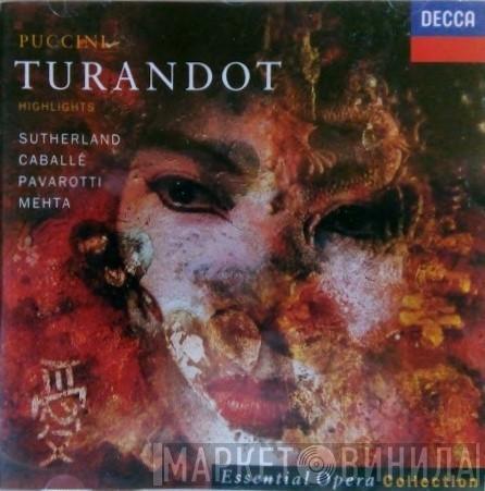 , Joan Sutherland , Luciano Pavarotti , Montserrat Caballé  Nicolai Ghiaurov  - Puccini Turandot - Highlights