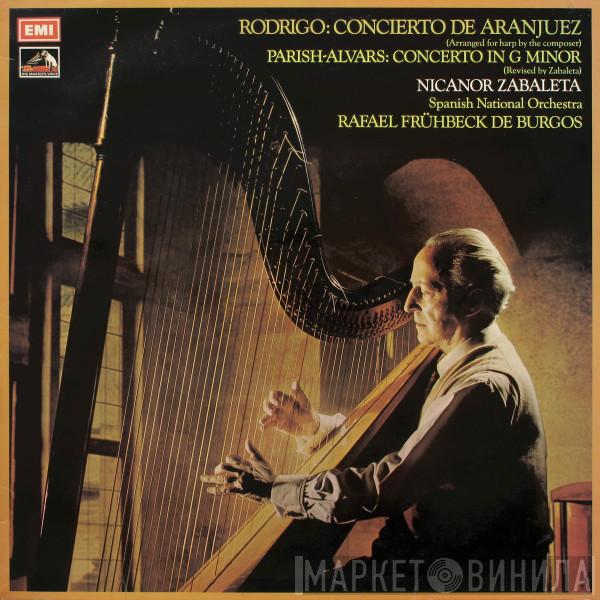 Joaquín Rodrigo, Elias Parish Alvars, Nicanor Zabaleta, Orquesta Nacional De España, Rafael Frühbeck De Burgos - Concierto De Aranjuez / Concerto In G Minor