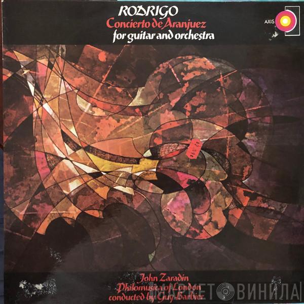 , Joaquín Rodrigo , John Zaradin Conducted By Philomusica Of London  Guy Barbier  - Concerto De Aranjuez For Guitar And Orchestra