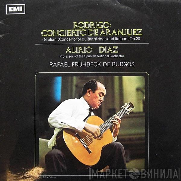 Joaquín Rodrigo, Mauro Giuliani , Alirio Díaz, Orquesta Nacional De España, Rafael Frühbeck De Burgos - Concierto De Aranjuez - Concerto Pour Guitare, Cordes Et Timbales