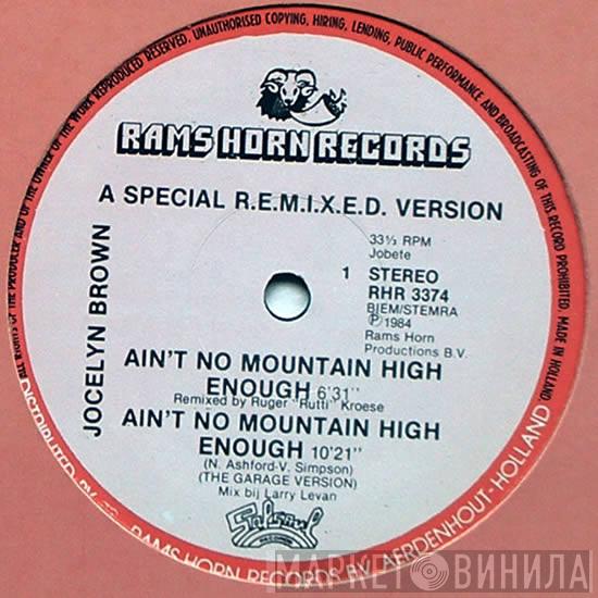  Jocelyn Brown  - Ain't No Mountain High Enough