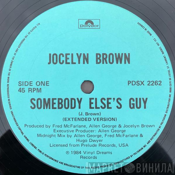  Jocelyn Brown  - Somebody Else's Guy