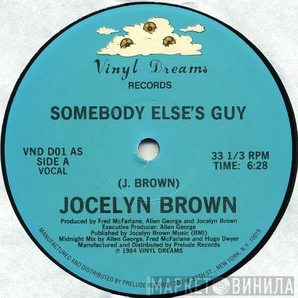  Jocelyn Brown  - Somebody Else's Guy