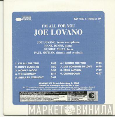  Joe Lovano  - I'm All For You