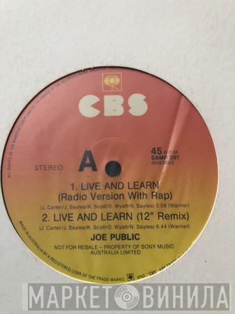  Joe Public  - Live And Learn