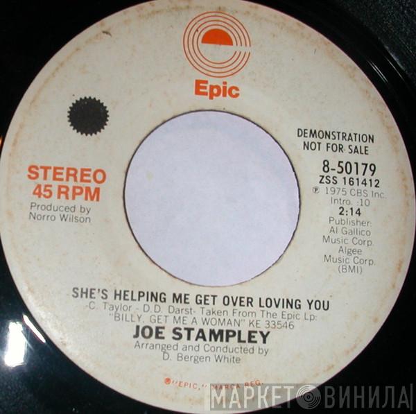  Joe Stampley  - She's Helping Me Get Over Loving You