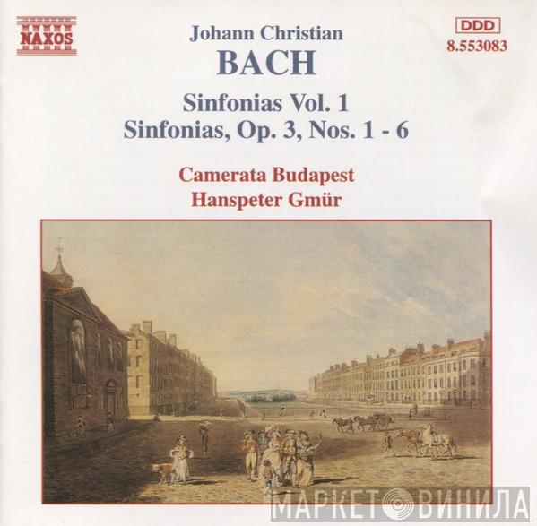 , Johann Christian Bach , Camerata Budapest  Hanspeter Gmür  - Sinfonias Vol. 1 - Sinfonias, Op. 3, Nos. 1 - 6