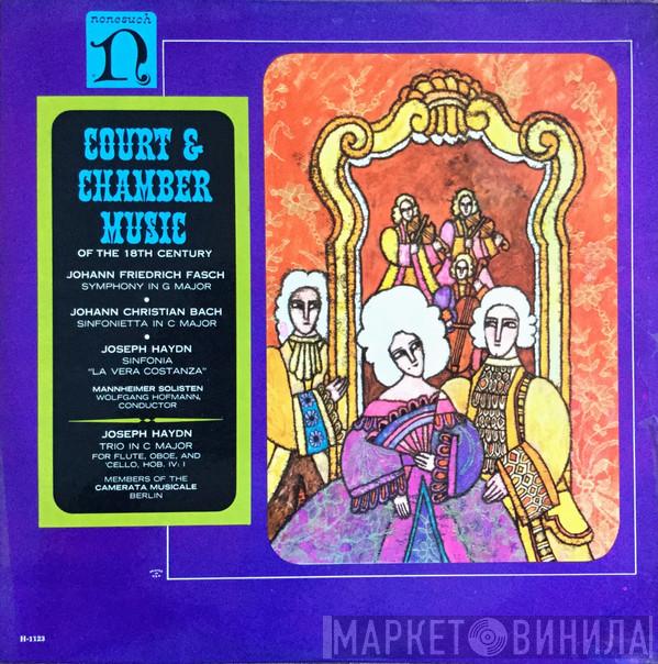 Johann Friedrich Fasch, Johann Christian Bach, Joseph Haydn - Court & Chamber Music Of The 18th Century
