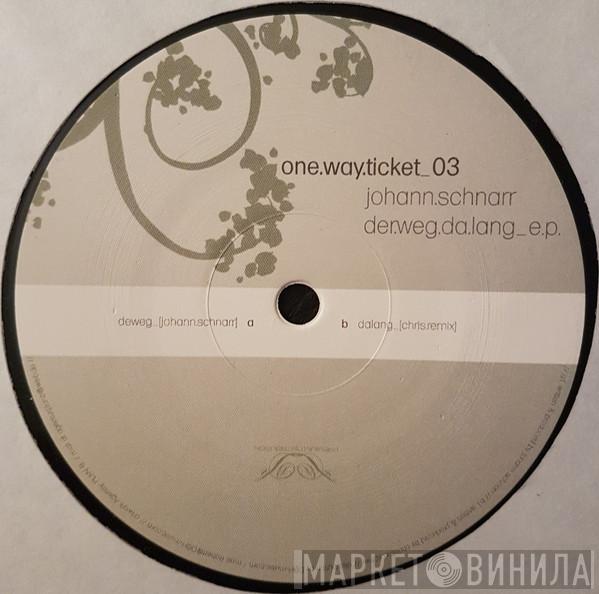 Johann Schnarr - Der Weg Da Lang EP