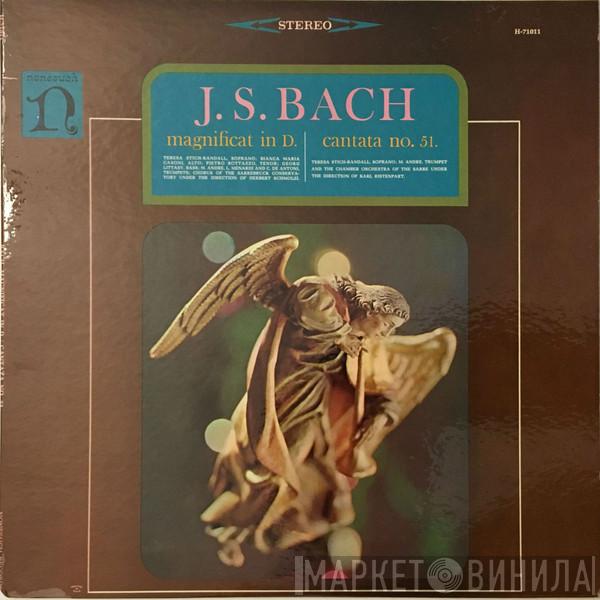  Johann Sebastian Bach  - Magnificat In D. / Cantata No. 51.