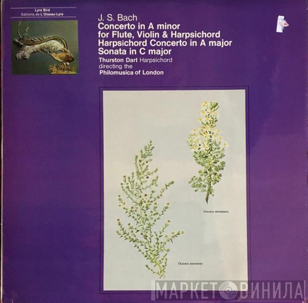 Johann Sebastian Bach, Philomusica Of London, Thurston Dart - Concerto In A Minor For Flute, Violin & Harpsichord / Harpsichord Concerto In A Major / Sonata In C Major