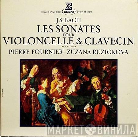 - Johann Sebastian Bach & Pierre Fournier  Zuzana Růžičková  - Les Sonates Pour Violoncelle & Clavecin - BWV 1027, 1029