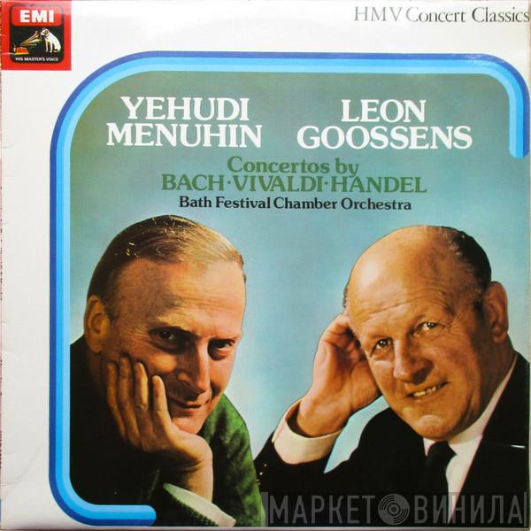 Johann Sebastian Bach, Antonio Vivaldi, Georg Friedrich Händel, Yehudi Menuhin, Leon Goossens, Bath Festival Chamber Orchestra - Concertos By Bach · Vivaldi · Handel