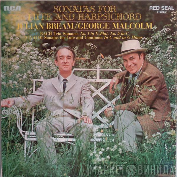 Johann Sebastian Bach, Antonio Vivaldi, Julian Bream, George Malcolm - Sonatas For Lute And Harpsichord