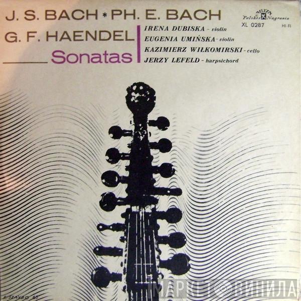 , Johann Sebastian Bach , Carl Philipp Emanuel Bach  Georg Friedrich Händel  - Sonatas