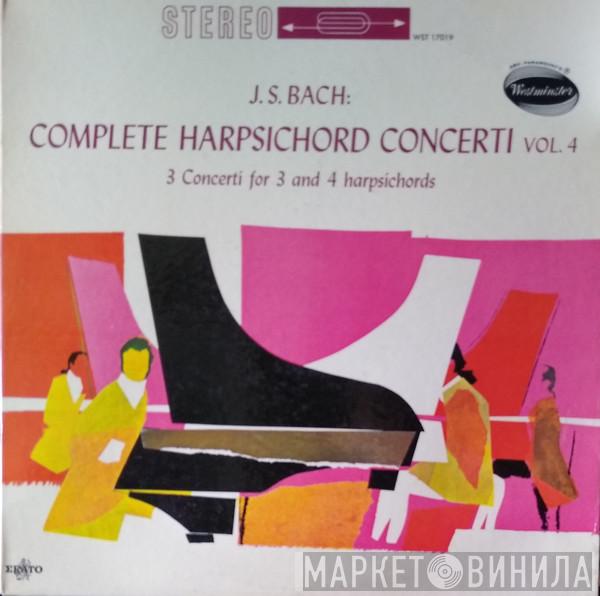  Johann Sebastian Bach  - Complete Harpsichord Concerti Vol. 4:  3 Concerti For 3 and 4 Harpsichords