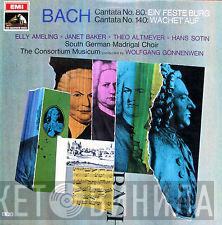 , Johann Sebastian Bach , Elly Ameling , Janet Baker , Theo Altmeyer , Hans Sotin , Der Süddeutsche Madrigalchor Conducted By Consortium Musicum   Wolfgang Gönnenwein  - Bach Cantata, No. 80: Ein' Feste Burg • Cantata No. 140: Wachet Auf