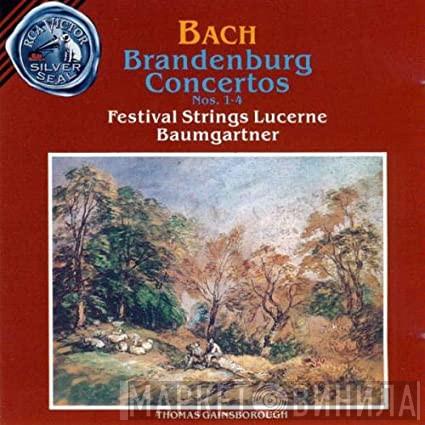 , Johann Sebastian Bach , Festival Strings Lucerne  Rudolf Baumgartner  - Brandenburg Concertos Nos 1-4