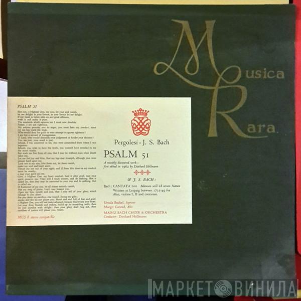 Johann Sebastian Bach, Giovanni Battista Pergolesi - Psalm 51 - Cantata 200