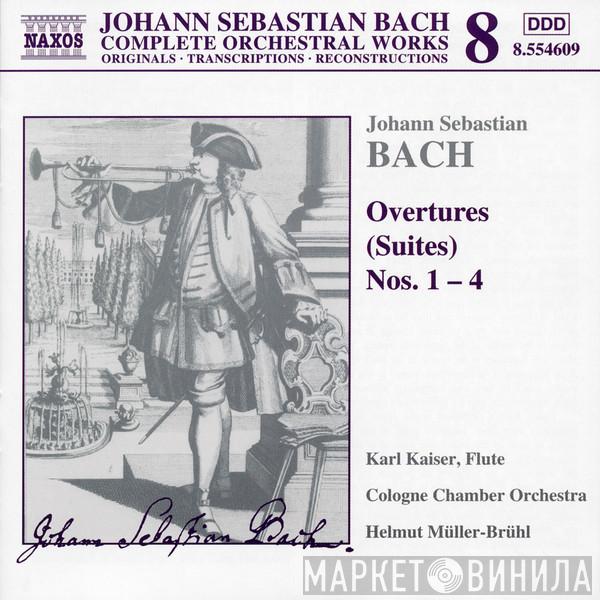 - Johann Sebastian Bach , Karl Kaiser , Kölner Kammerorchester  Helmut Müller-Brühl  - Overtures (Suites) Nos. 1−4