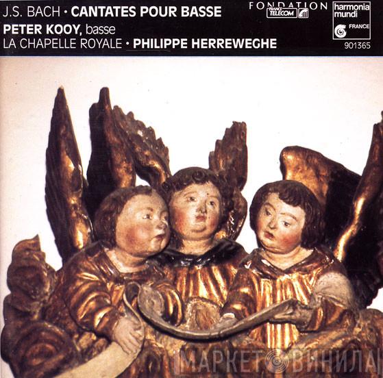 - Johann Sebastian Bach , Peter Kooij , La Chapelle Royale  Philippe Herreweghe  - Cantates Pour Basse
