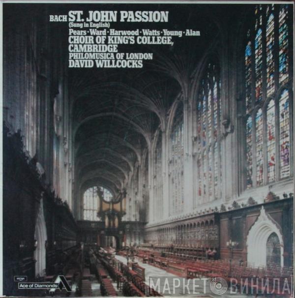 - Johann Sebastian Bach , Peter Pears , David Ward  , Elizabeth Harwood , Helen Watts , Alexander Young , Hervey Alan , The King's College Choir Of Cambridge , Philomusica Of London  David Willcocks  - St. John Passion