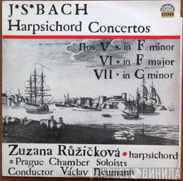 - Johann Sebastian Bach , Prague Chamber Soloists , Václav Neumann  Zuzana Růžičková  - Harpsichord Concertos Nos. V In F Minor,  VI In F Major, VII In G Minor