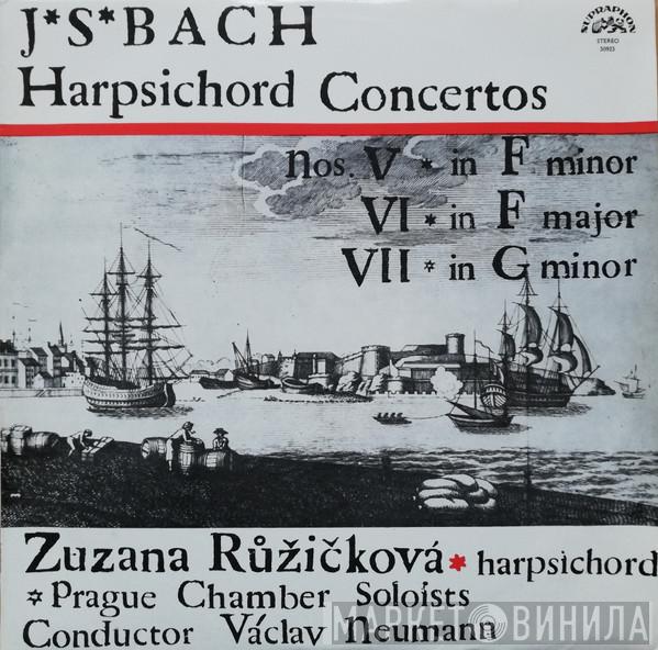 - Johann Sebastian Bach , Prague Chamber Soloists , Václav Neumann  Zuzana Růžičková  - Harpsichord Concertos Nos. V In F Minor,  VI In F Major, VII In G Minor
