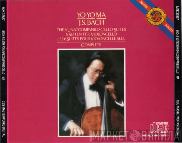 Johann Sebastian Bach, Yo-Yo Ma - The 6 Unaccompanied Cello Suites = 6 Suiten Für Violoncello = Les 6 Suites Pour Violoncelle Seul (Complete)