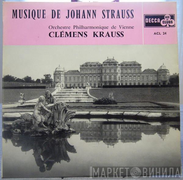 , Johann Strauss Jr. , Clemens Krauss  Wiener Philharmoniker  - Musique de Johann Strauss