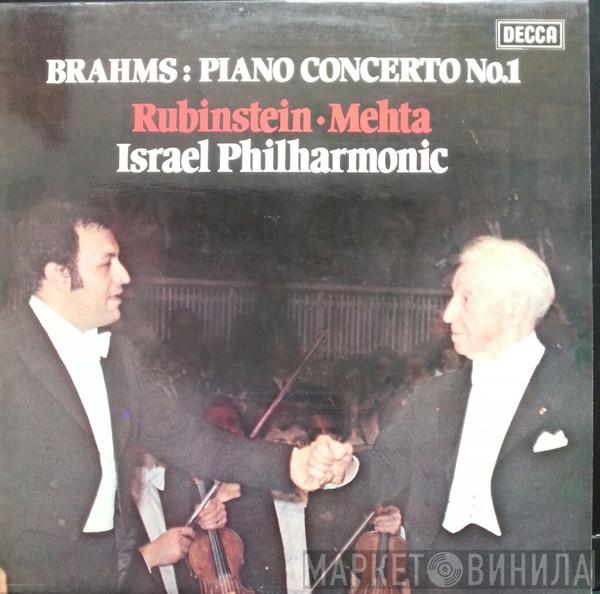 , Johannes Brahms ∙ Arthur Rubinstein , Zubin Mehta  Israel Philharmonic Orchestra  - Piano Concerto No.1