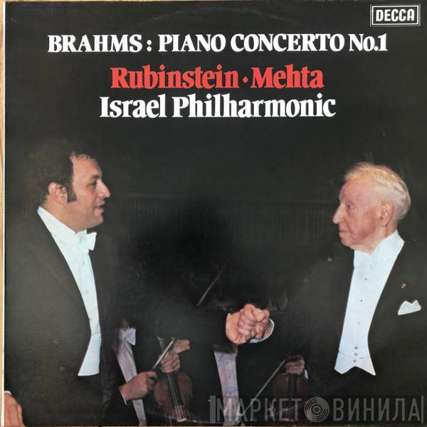 , Johannes Brahms ∙ Arthur Rubinstein , Zubin Mehta  Israel Philharmonic Orchestra  - Piano Concerto No.1