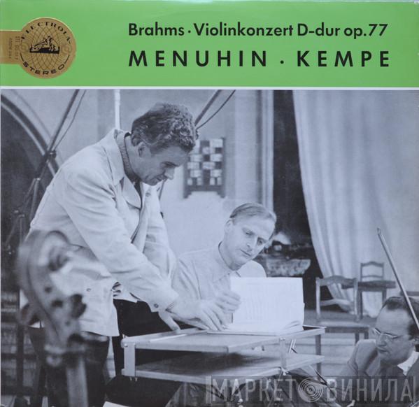 • Johannes Brahms • Yehudi Menuhin  Rudolf Kempe  - Violinkonzert D-dur Op.77