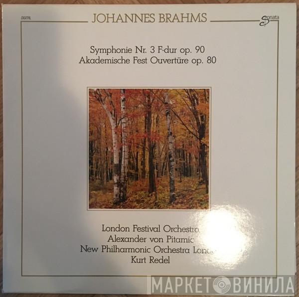 Johannes Brahms, Alexander von Pitamic, London Festival Orchestra  - Symphonie Nr. 3 •/ Akademische Festouvertüre