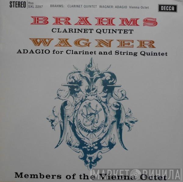 Johannes Brahms, Richard Wagner, Mitglieder Des Wiener Oktetts - Clarinet Quintet / Adagio For Clarinet And String Quartet