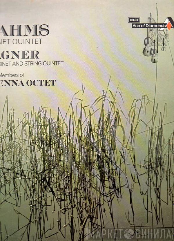 Johannes Brahms, Richard Wagner, Mitglieder Des Wiener Oktetts - Clarinet Quintet / Adagio For Clarinet And String Quintet