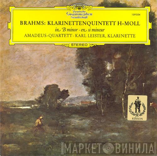 Johannes Brahms, Amadeus-Quartett, Karl Leister - Klarinettenquintett H-Moll Op. 115