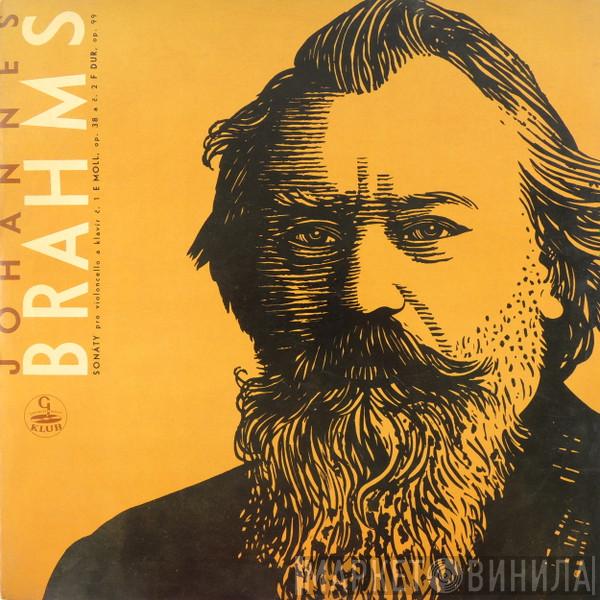 , Johannes Brahms , André Navarra  Alfred Holeček  - Sonáty Pro Violoncello A Klavír Č. 1 E Moll, Op. 38 A Č. 2 F Dur, Op. 99