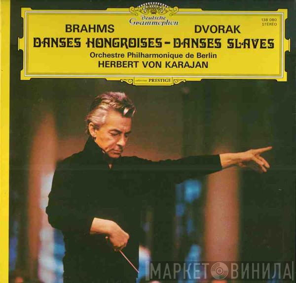 , Johannes Brahms , Antonín Dvořák , Berliner Philharmoniker  Herbert von Karajan  - Danses Hongroises - Danses Slaves