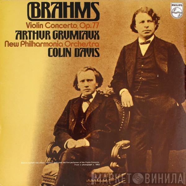 , Johannes Brahms , Arthur Grumiaux , New Philharmonia Orchestra  Sir Colin Davis  - Violin Concerto,Op.77