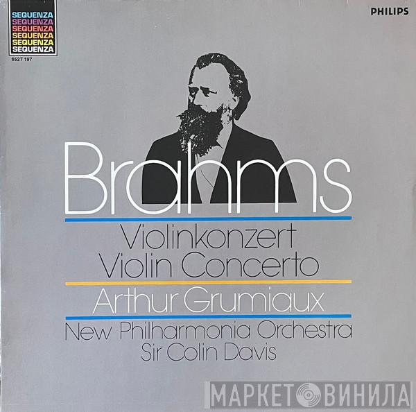 , Johannes Brahms , Arthur Grumiaux , New Philharmonia Orchestra  Sir Colin Davis  - Violinkonzert - Violon Concerto
