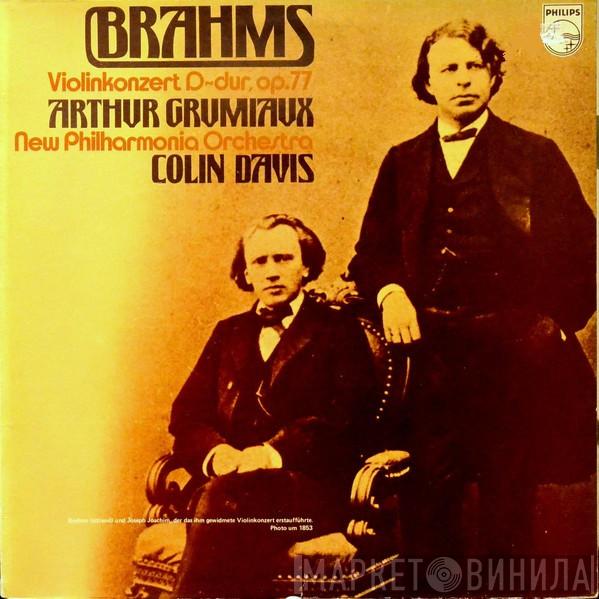 , Johannes Brahms , Arthur Grumiaux , New Philharmonia Orchestra  Sir Colin Davis  - Violinkonzert - Violon Concerto