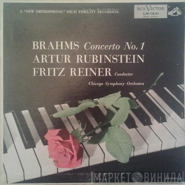 , Johannes Brahms , Arthur Rubinstein , Fritz Reiner  The Chicago Symphony Orchestra  - Concerto No. 1 In D Minor, Op. 15