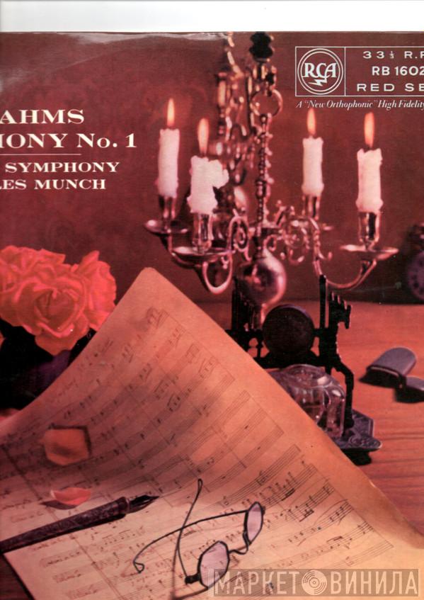 , Johannes Brahms , Boston Symphony Orchestra  Charles Munch  - Symphony No. 1 In C Minor, Op. 68