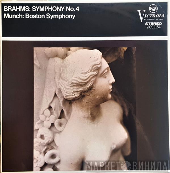 Johannes Brahms, Boston Symphony Orchestra, Charles Munch - Symphony No. 4 In E Minor, Op. 98