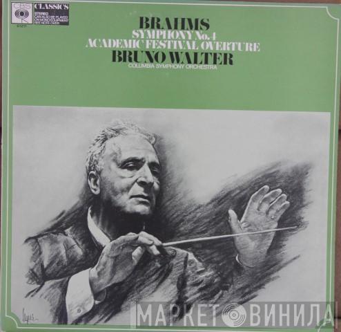 Johannes Brahms, Bruno Walter, Columbia Symphony Orchestra - Symphony No. 4 Academic Festival Overture