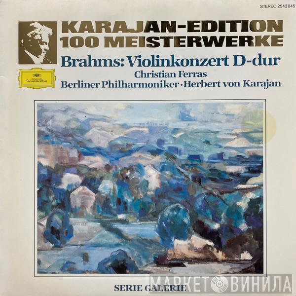 , Johannes Brahms , Christian Ferras , Berliner Philharmoniker  Herbert von Karajan  - Violinkonzert D-Dur
