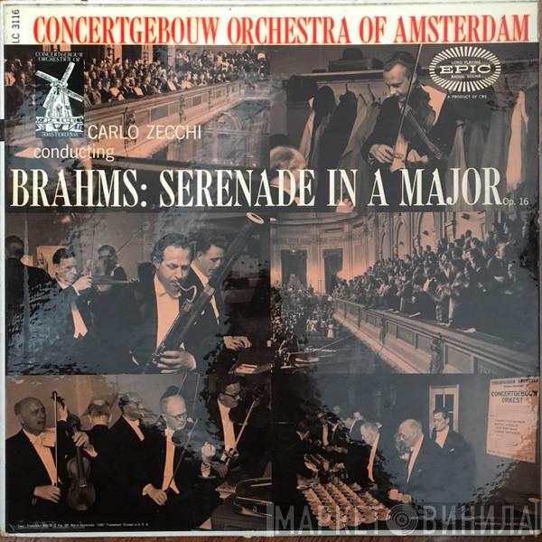 , Johannes Brahms Conducting Carlo Zecchi  Concertgebouworkest  - Serenade In A Major Op. 16
