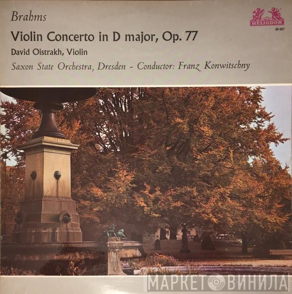 Johannes Brahms, David Oistrach - Violin Concerto In D Major, Op. 77